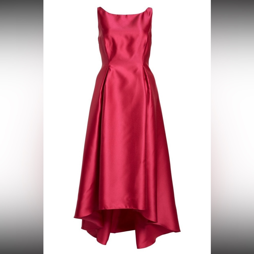 High-Low Mikado Gown